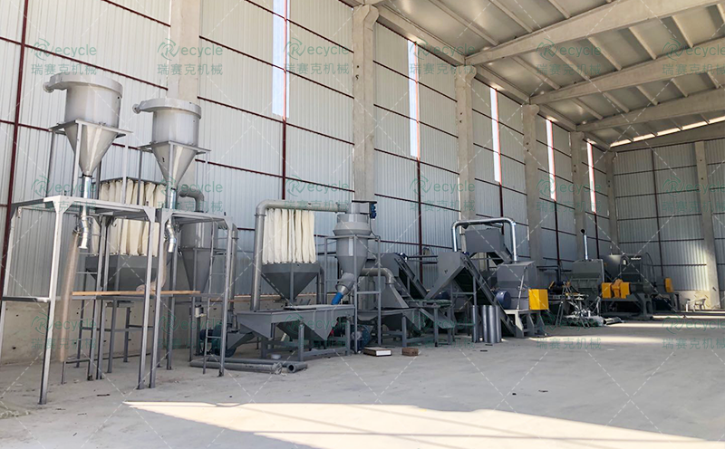 山東廢舊輪胎顆粒設(shè)備流水線(xiàn)設(shè)備圖